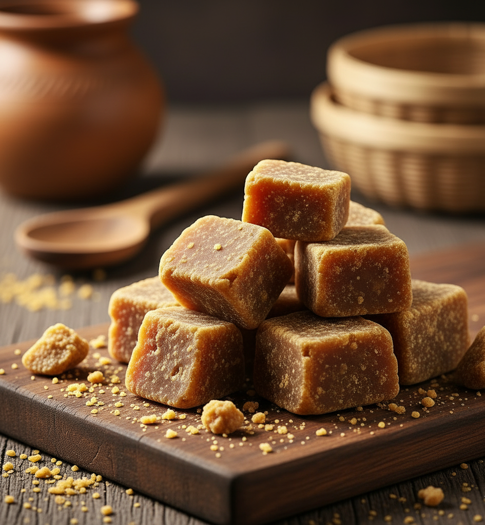 Organic jaggery